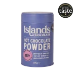 Islands Chocolate 45% Dark Hot Chocolate Powder at Carvel Lane Coffee Cowes Isle of Wight
