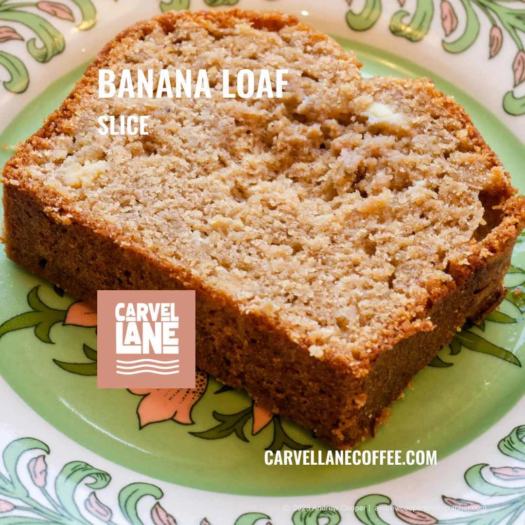 Click and Collect Banana Loaf slice Carvel Lane Coffee Cowes Isle of Wight