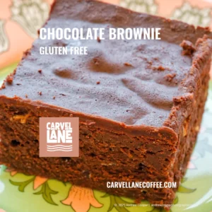 Click and Collect chocolate brownie gluten free from Carvel Lane Coffee Cowes Isle of Wight
