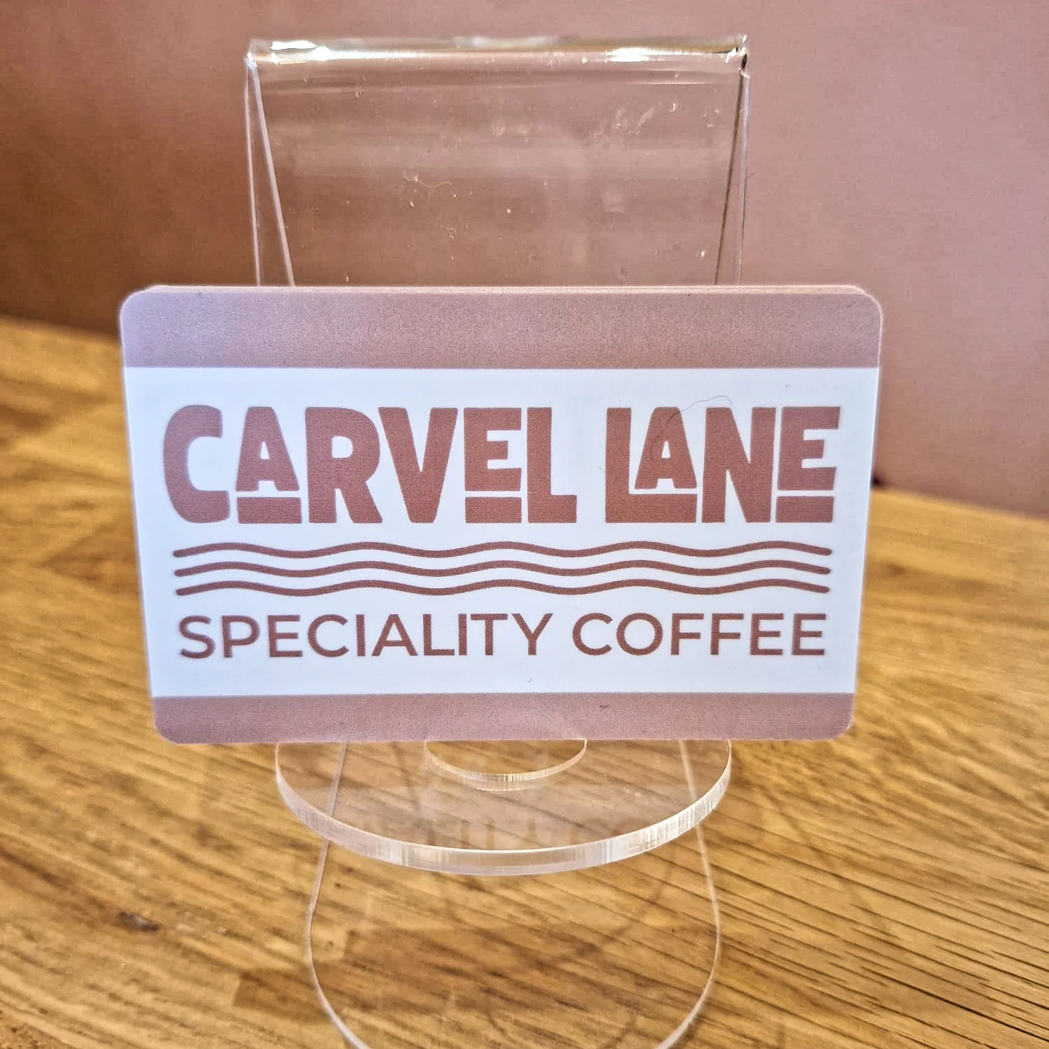 Carvel Lane Coffee Gift Vouchers
